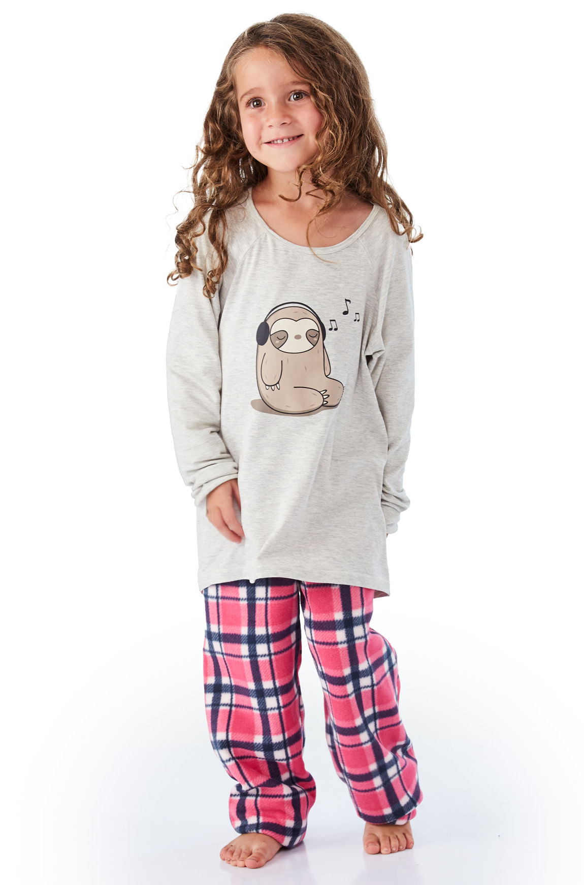 Pijama Longo Soft Toronto Kids Feminino