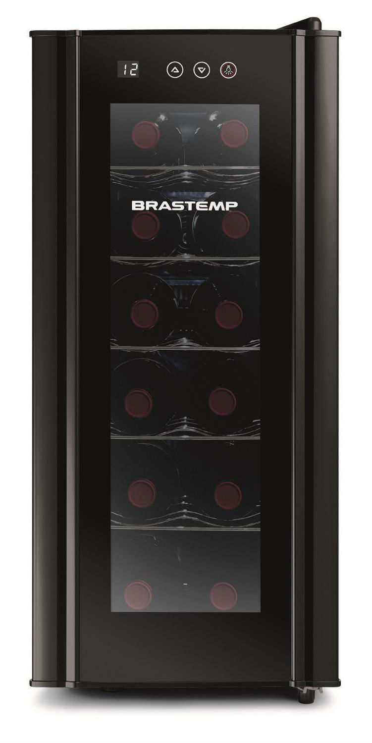 Adega Brastemp 12 Garrafas com painel touch - BZC12BE
