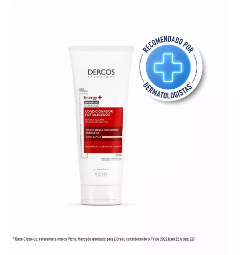 Condicionador Dercos Energy+ 200ml Vichy