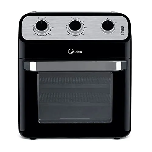 Airfryer 2 Em 1 Fritadeira E Forno Midea 12l 110v