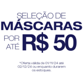 Seleção de Máscaras por até R$50 - Amend