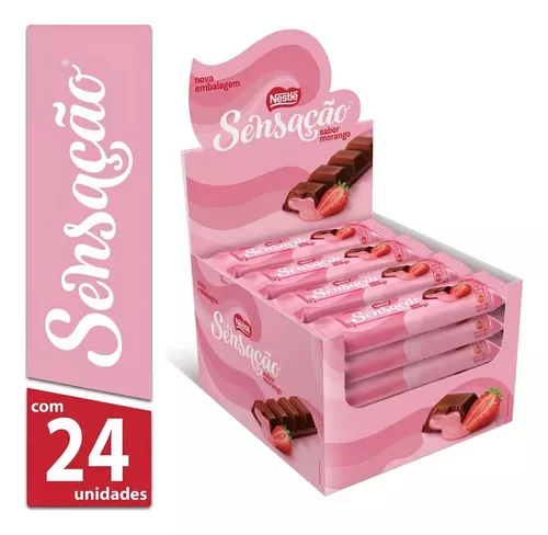 Nestlé Chocolate com Morango 24 unidades 38g