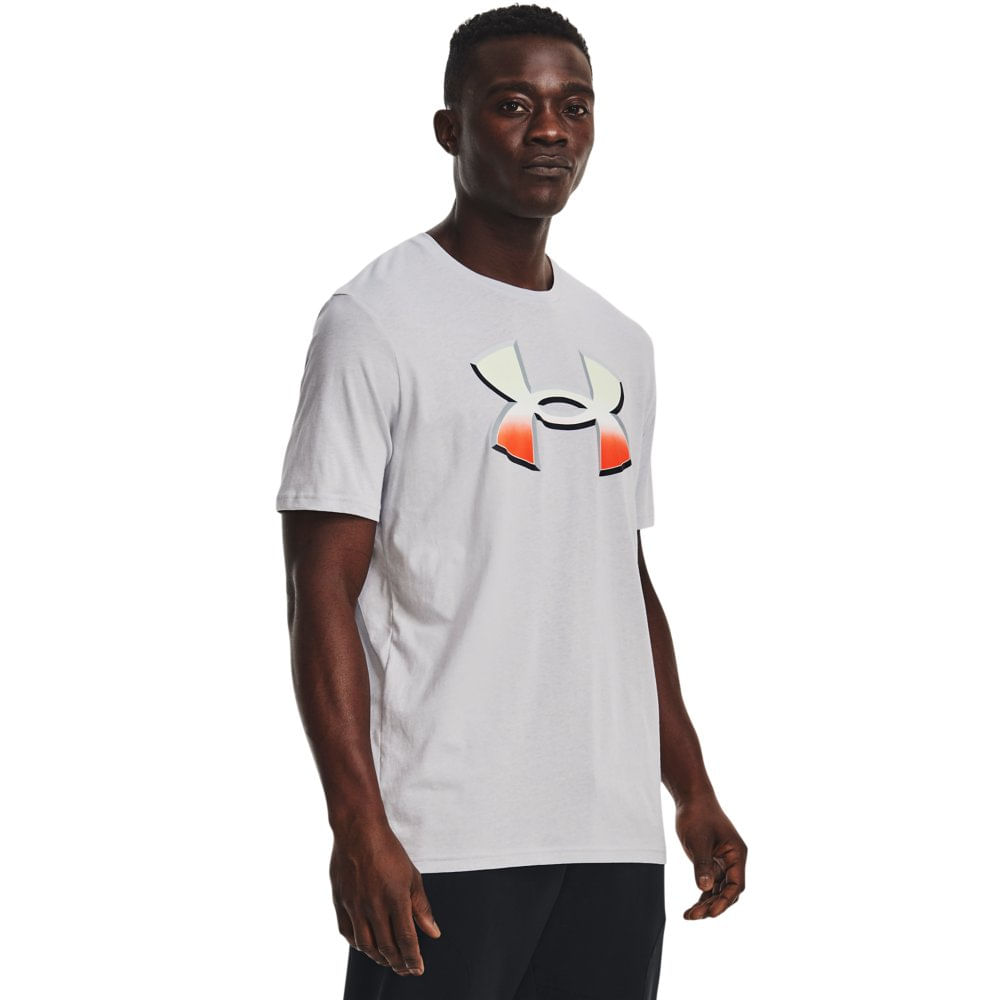 Camiseta de Treino Masculina Under Armour Big Logo 2.0 SS Lam