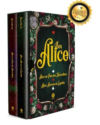 Box Alice - Box com 2 livros - Edição de Luxo Almofadada - Capa dura