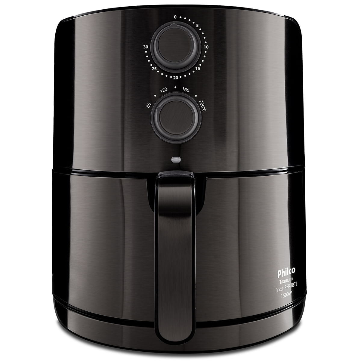 [Outlet] Fritadeira Air Fryer Philco PFR18TI Titanium Inox 4,6 Litros 1500W - 220v