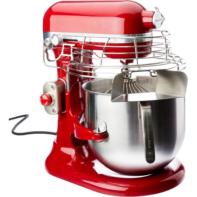 KitchenAid KEF97AV Batedeira Stand Mixer Profissional Empire Red 7.6L