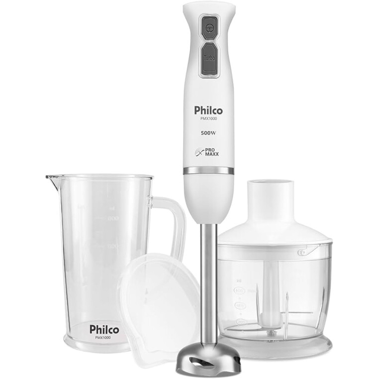 Mixer Philco PMX1000 4 Lâminas Pro Maxx 2 e 1 500W 220V