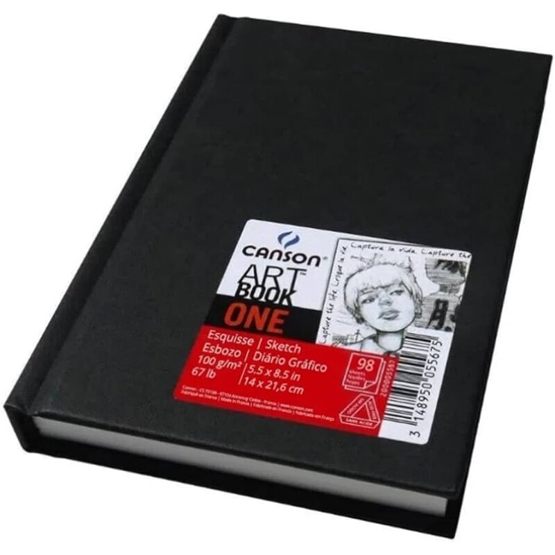 Sketchbook A5 100g/m² Canson ArTBook One 98 Folhas