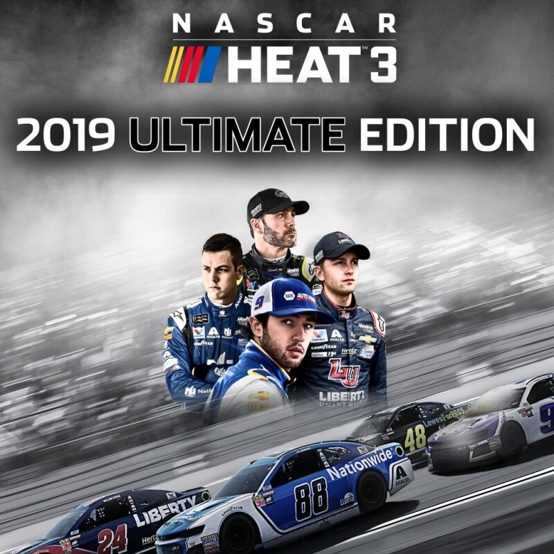 Jogo NASCAR Heat 3 - Ultimate Edition - PS4