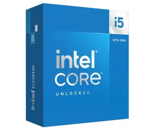 Processador Intel Core i5 14600KF 14ª Geração 3.5 GHz (5.3 GHz Turbo) Cache 24MB LGA1700 - BX8071514600KF