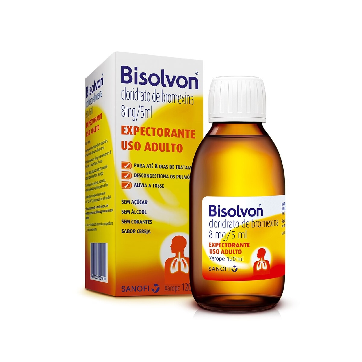 Bisolvon Xarope Adulto 8mg/5ml 120ml