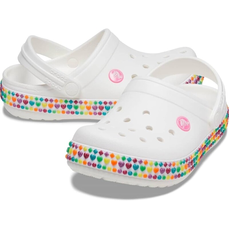 Sandália Crocs Crocband Gem Band Clog Juvenil