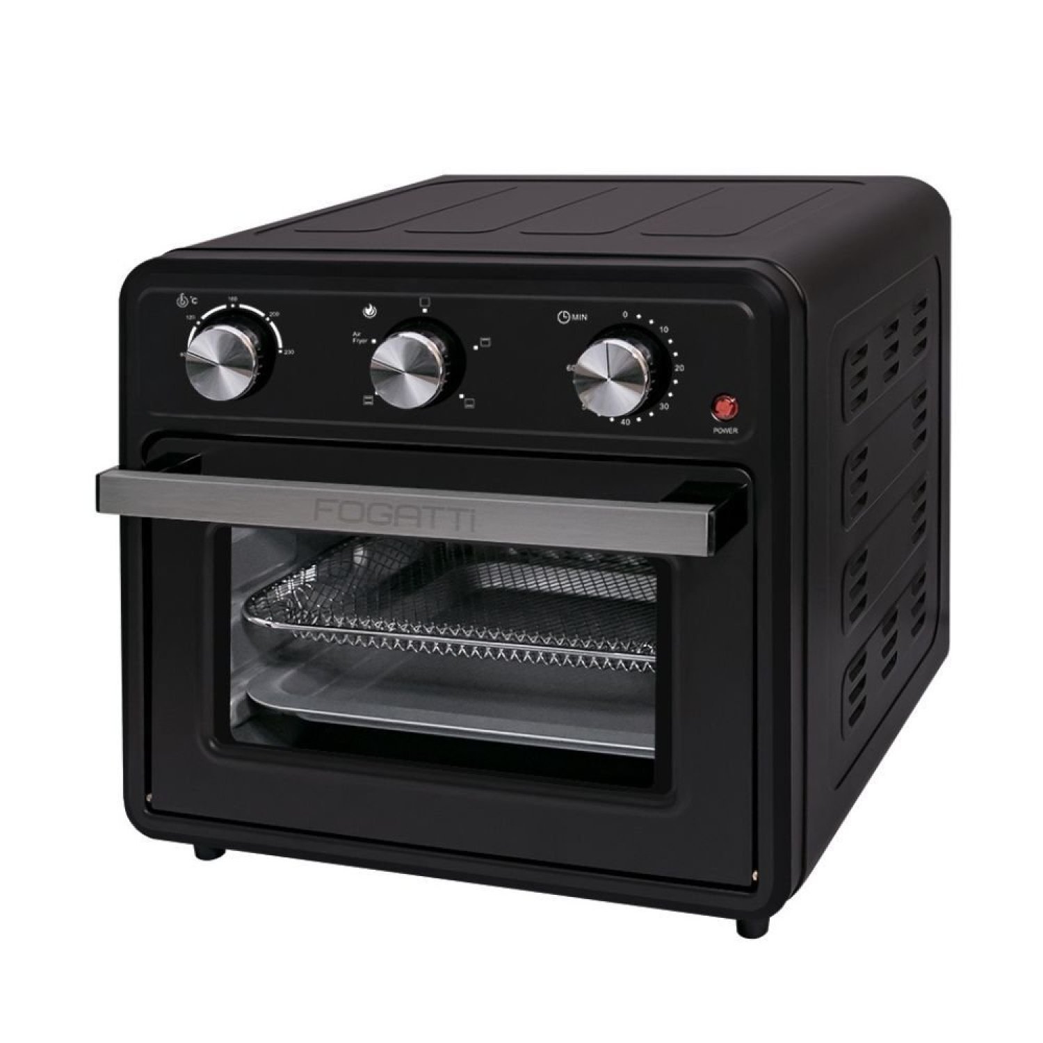 Forno Air Fryer Fogatti 127v 22L Preto