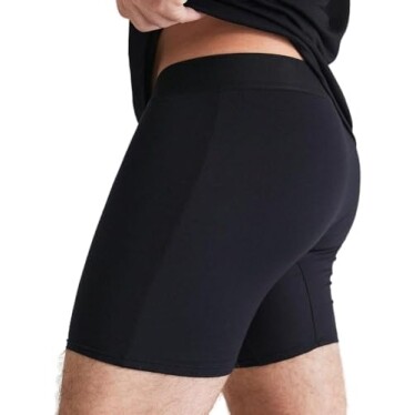 insider - Cueca boxer confortável - Roupa íntima masculina cueca boxer masculina - Cintura ComfortSoft Preto (Básico)