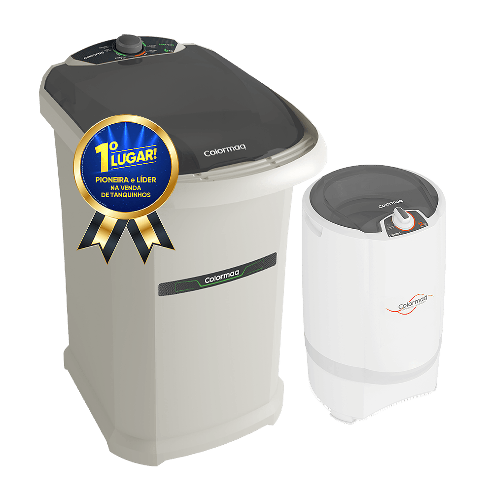 Combo Tanquinho 6 kg + Centrífuga 12 kg - Colormaq