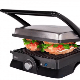 Grill Elétrico Multiuso Inox OGLR210 - Oster