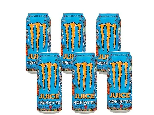 [CONTA NOVA]Pack de Monster Mango Loco LT 473ml - Unidade 6 unidades