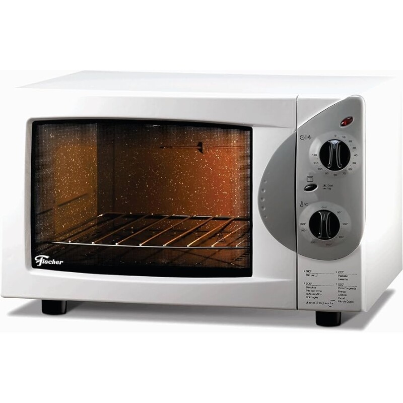 Forno Elétrico Fischer Grill Bancada 44L Branco 127V