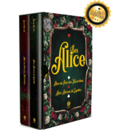 Box Alice - Box com 2 livros - Edição de Luxo Almofadada