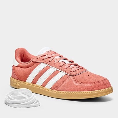 Tênis Adidas Breaknet Sleek Suede - Feminino