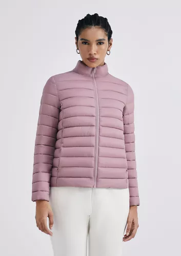 Jaqueta Básica Feminina Puffer Matelassê Hering