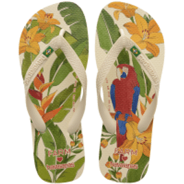 Chinelo Havaianas Farm Ararinhas - Unissex