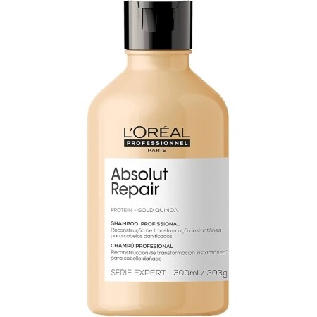 Shampoo L'Oréal Professionnel Absolut Repair Gold Quinoa + Protein 300ml