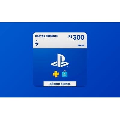 R$300 PlayStation Store - Cartão Presente Digital