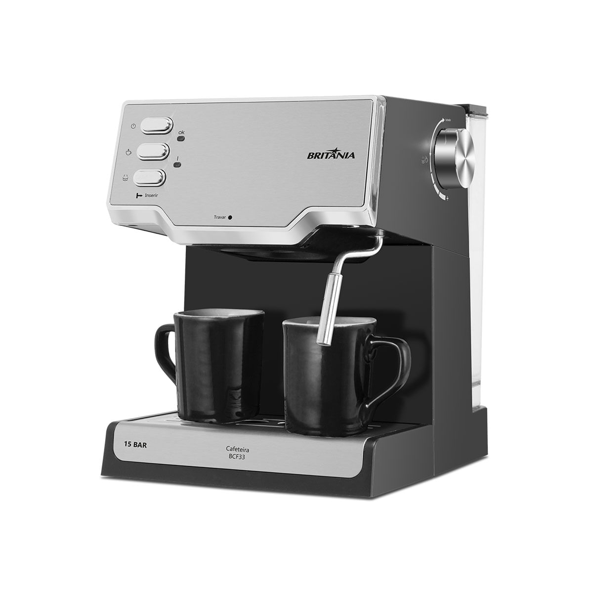 [REEMBALADO] - Cafeteira Expresso Britânia 15 Bar 1,6L 850W BCF33