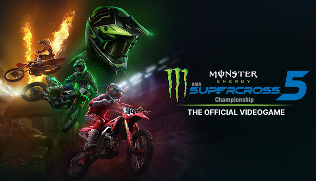 Jogo Monster Energy Supercross: The Official Videogame 5 - PC Steam