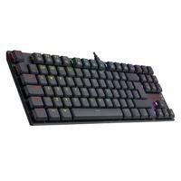 Teclado Mecânico Gamer Redragon APS, RGB, Switch Redragon Blue, ABNT2, Preto - Low Profile - K607 RGB (PT-BLUE)