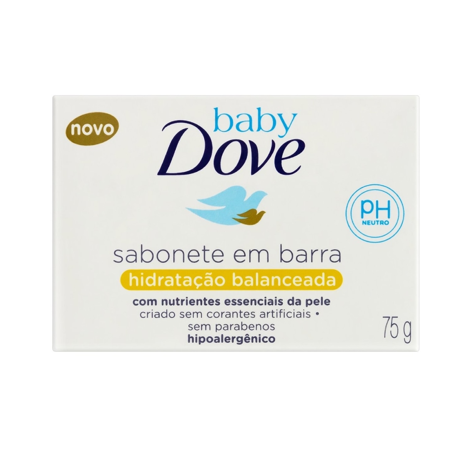 Sabonete em Barra Baby Dove Hidratacao Balanceada 75g