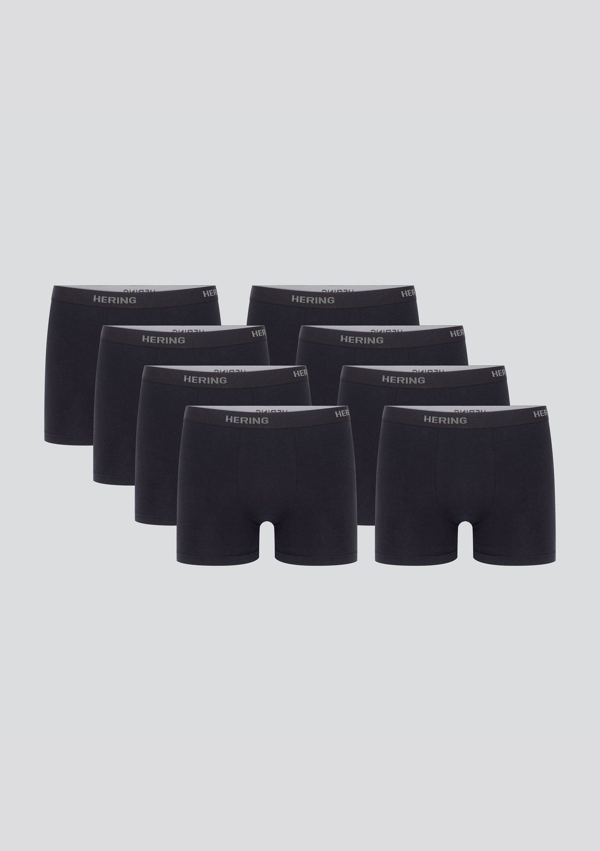 [APP] Kit 8 Cuecas Boxer Masculinas - Preto