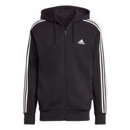 Adidas Moletinho Capuz Zíper Essentials 3-Stripes