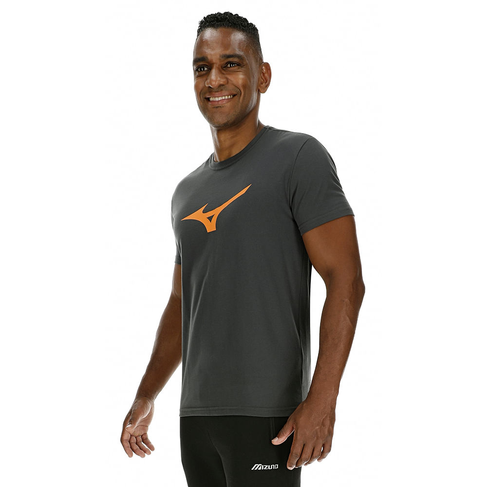 2 Camisetas Casual Masculina Mizuno Basic Big Logo