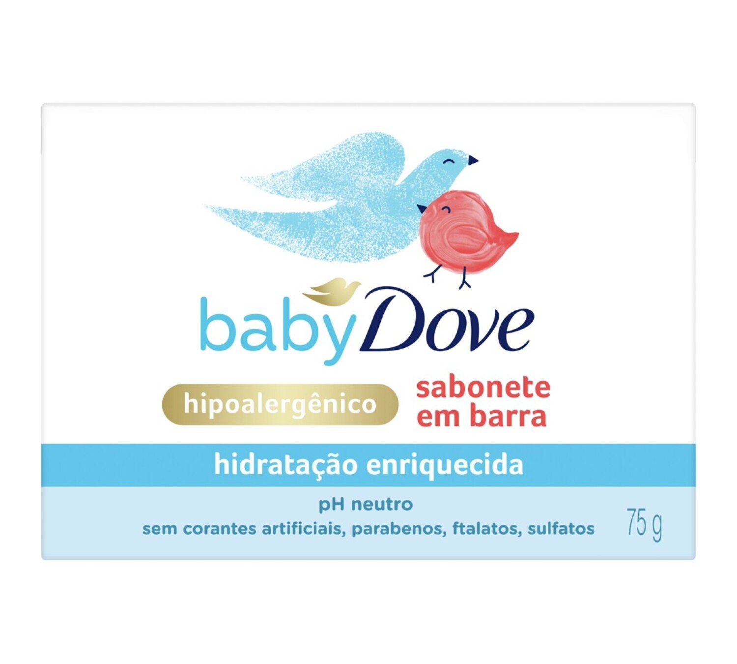 Sabonete em Barra Dove Baby Hidratacao Enriquecida 75g