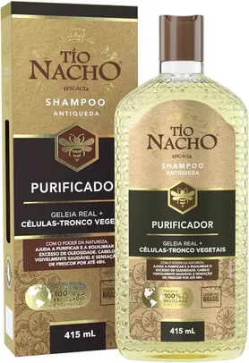 [PRIME | REC] Tio Nacho - Shampoo Purificador combate e equilibra a oleosidade, 415ml