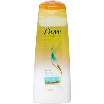 Shampoo Dove Uso Diário 200ml Nutrição Oleo Micelar