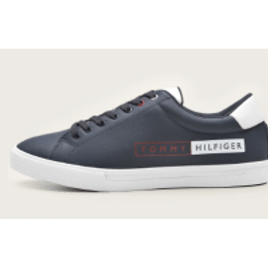 Tênis Tommy Hilfiger Logo Azul-Marinho