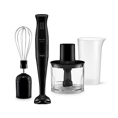 Mixer Vertical Turbo Chef Elgin 3 em 1 200W Preto