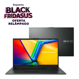 Notebook ASUS Vivobook Go 15, AMD Ryzen 5 7520U, 4GB, 256GB SSD, KeepOS, 15,6 LED FHD, Mixed Black