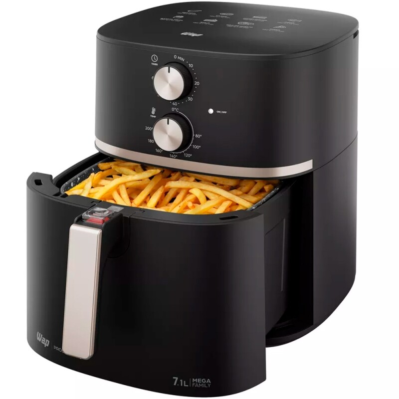 Fritadeira Elétrica Air Fryer Wap Mega Family 7,1L 1700W - FW00954