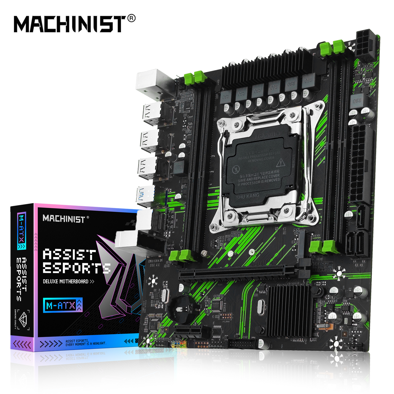 [TX Inclusa] Placa Mãe X99 MACHINIST PR9