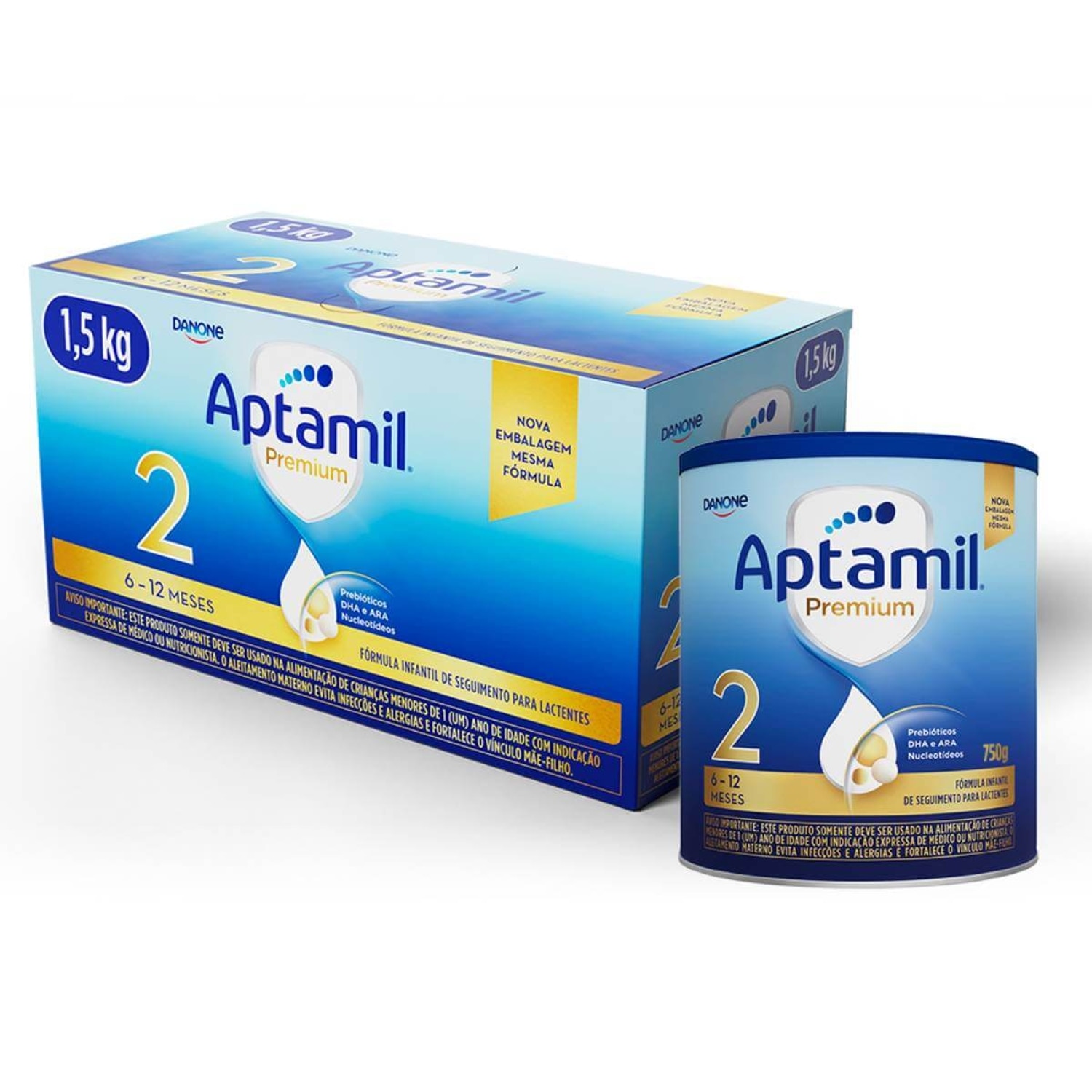 Formula Infantil Aptamil 2 Aptabox 1,5kg