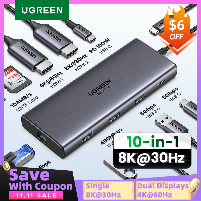 HUB UGREEN 10-in-1 USB C