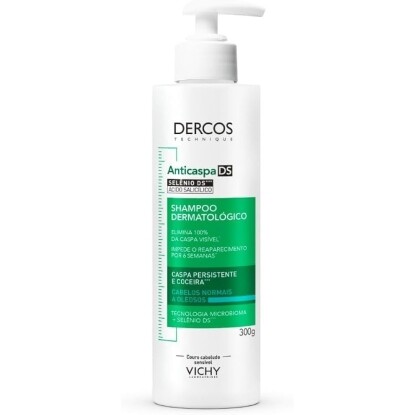 Vichy Dercos Shampoo Anticaspa para Cabelos Normais a Oleosos 300ml