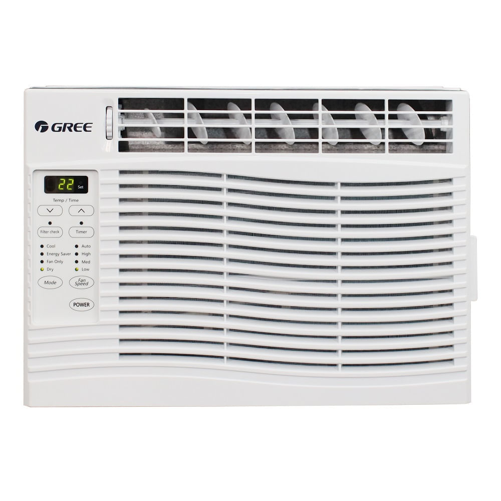 Ar Condicionado Janela Gree 7000 BTU/h Frio R32 Eletrônico GJC07BV-A6NRND1A 127V