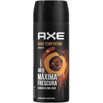 4 Unidades Desodorante Body Spray AXE Aerosol Dark Temptation - 150ml