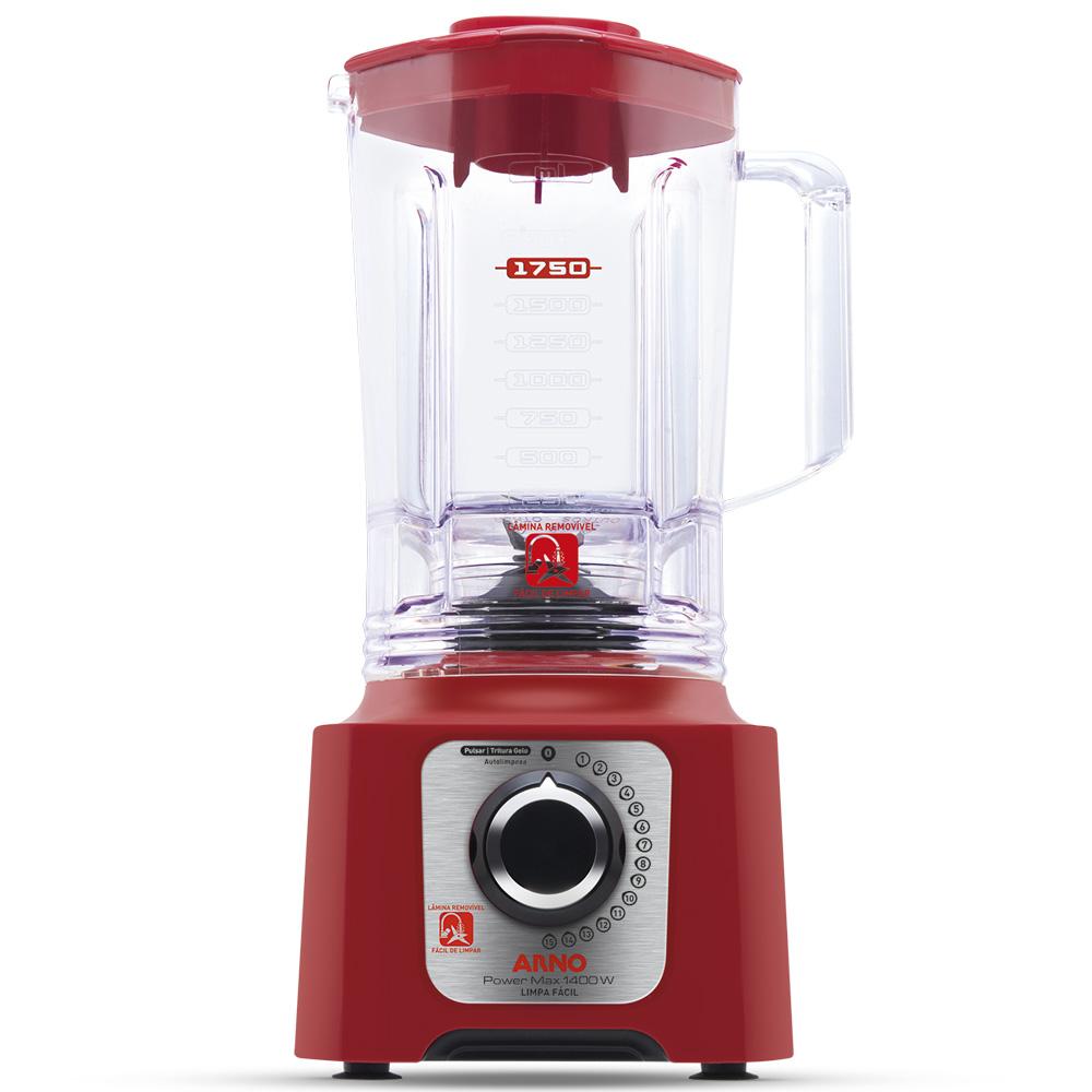 Liquidificador Arno Power Max 1400 Limpa Fácil LN56 com 15 Velocidades 1400W