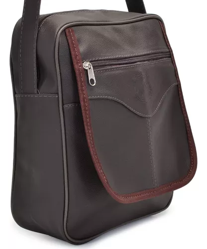 Bolsa Transversal Masculina Pasta Carteiro Bolsa Tiracolo